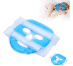 Mascarilla Facial Gel Frio Calor Relajante Y Descongestiva - comprar online