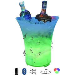 Frapera Hieleras Parlante Bluetooth 5.1 Recargable Rgb Led - comprar online