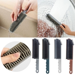 Cepillo De Silicona Multifuncion Limpiador Escobilla Baño Punta Flexible Silicona Vidrios Mesa