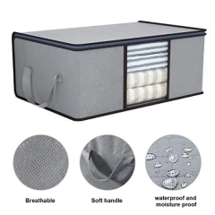 Caja Organizador Ropa Zapatos Oficina Papeles Juguetes Visor 45*45*20