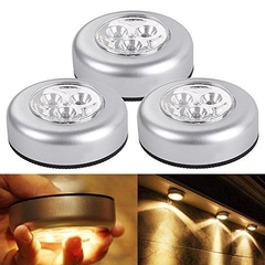 Lampara Luz Autoadhesiva Led Tactil Placard Portatil Emergen - comprar online
