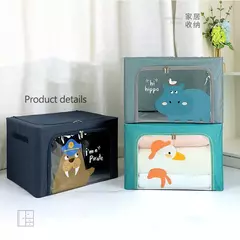 2 Cajones Organizador Tela Ropa Doble Cierre - tienda online
