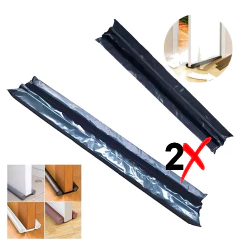 PACK X2 Burlete Doble Para Puerta Bloquea El Frio E Insectos Protector