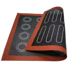 Placa Silicona Plancha Con Malla Antiadherente Horno 40x30cm