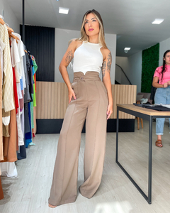 CALÇA MARINA - CAPPUCCINO - comprar online