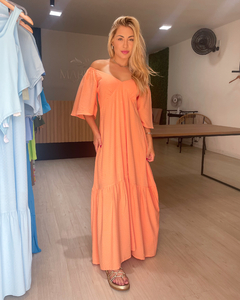 VESTIDO MAGDA - LARANJA - comprar online
