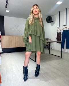 VESTIDO SAMANTA - VERDE - comprar online