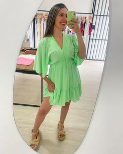 VESTIDO CAROL - VERDE CLARO na internet