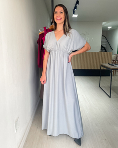 VESTIDO ROMANA - CINZA