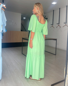 VESTIDO MAGDA - VERDE - Mabela Store - Roupas Femininas 