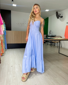 VESTIDO LUANA - AZUL CLARO - comprar online