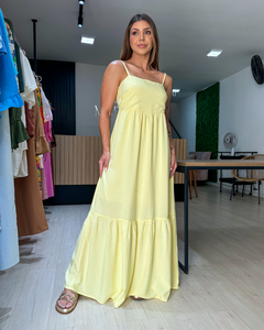 VESTIDO BIA - AMARELO CLARO