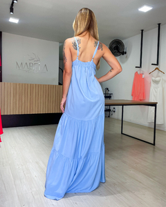 Imagem do VESTIDO ALANA - AZUL CLARO