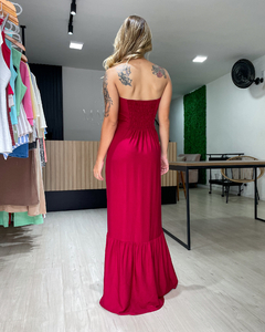 Imagem do VESTIDO COPACABANA - VINHO
