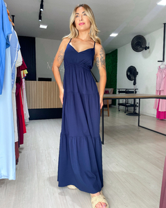 VESTIDO MARAGOGI - AZUL MARINHO - comprar online