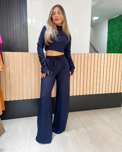 CONJUNTO LETICIA - AZUL ESCURO na internet
