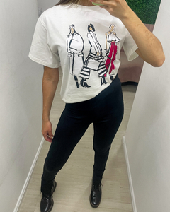 Calça feminina legging estilo montaria 
