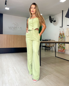Conjunto feminino em alfaiataria