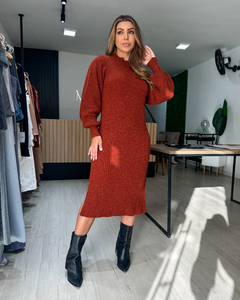 VESTIDO ZAYA - TERRACOTA