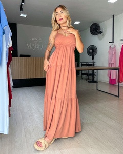 VESTIDO MARAGOGI - NUDE/ROSÉ - comprar online