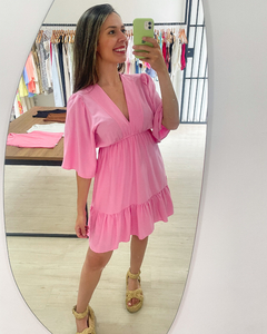 VESTIDO CAROL - ROSA CLARO - comprar online