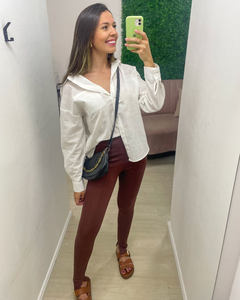CALÇA ANTÔNIA - MARROM - Mabela Store - Roupas Femininas 