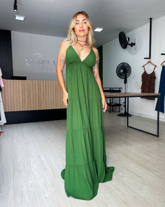 VESTIDO CARAÍVA - VERDE - comprar online