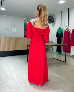 VESTIDO MAGDA - VERMELHO - loja online