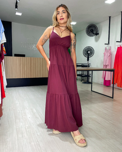 VESTIDO MARAGOGI - BORDÔ na internet