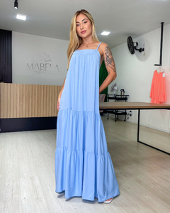 VESTIDO ALANA - AZUL CLARO