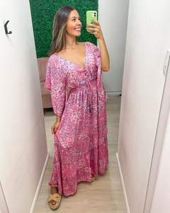 Vestido feminino estilo indiano 