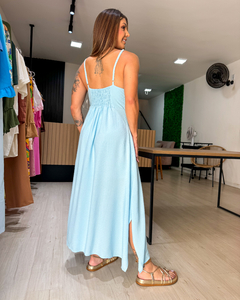VESTIDO ROSE - AZUL BEBÊ na internet