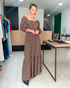 VESTIDO MANU - LARANJA - loja online