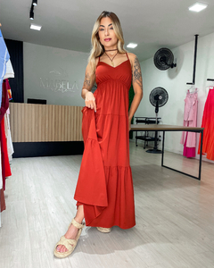Imagem do VESTIDO MARAGOGI - TERRACOTA