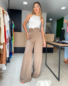 CALÇA MARINA - CAPPUCCINO