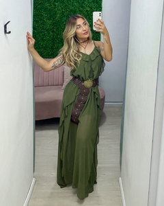 VESTIDO BOHO - VERDE na internet