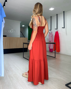 VESTIDO MARAGOGI - TERRACOTA