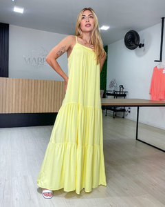 VESTIDO ALANA - AMARELO