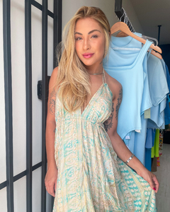 VESTIDO MAYA - VERDE - Mabela Store - Roupas Femininas 