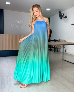 VESTIDO NORONHA - VERDE/AZUL na internet