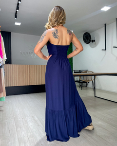 Imagem do VESTIDO COPACABANA - AZUL MARINHO