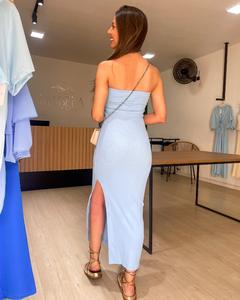VESTIDO AVA - AZUL CLARO - Mabela Store - Roupas Femininas 