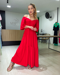 Imagem do VESTIDO MAGDA - VERMELHO