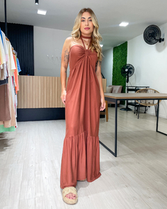 VESTIDO COPACABANA - MARROM na internet