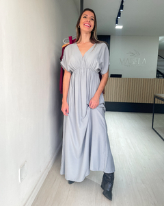 VESTIDO ROMANA - CINZA - loja online