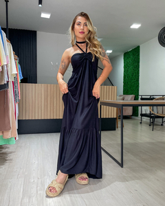 VESTIDO COPACABANA - PRETO - loja online