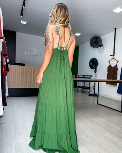 VESTIDO CARAÍVA - VERDE - Mabela Store - Roupas Femininas 