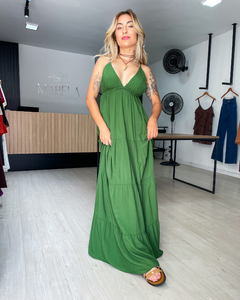 VESTIDO CARAÍVA - VERDE