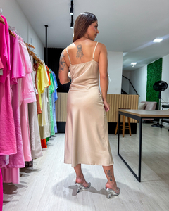 VESTIDO AMANDA - CAPPUCCINO