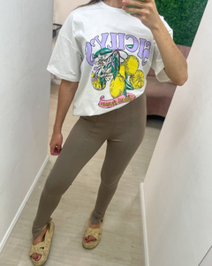 Calça feminina legging estilo montaria 